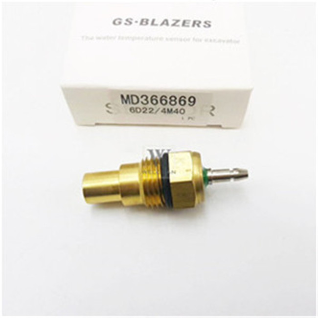 Diesel Engine Spare Parts 6D24 4M40 Engine Water Temp Sensor MD366869 Excavator Engine Water Temperature Sensor