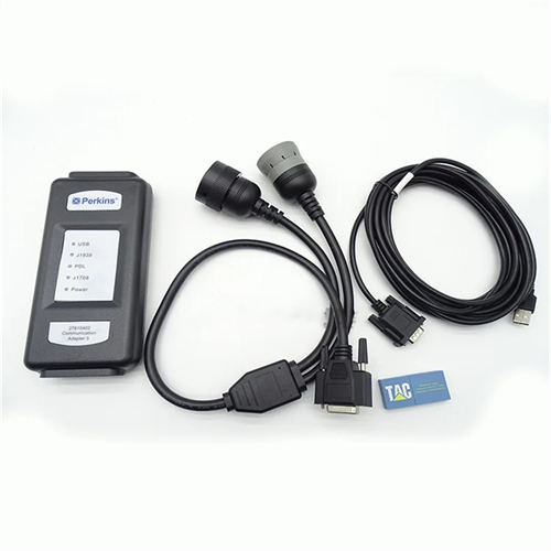 Perkins 27610402 27610401 Excavator Truck Boat Communication EST Adapter 3 Diagnostic Tool Cable Software 2021B Scanner