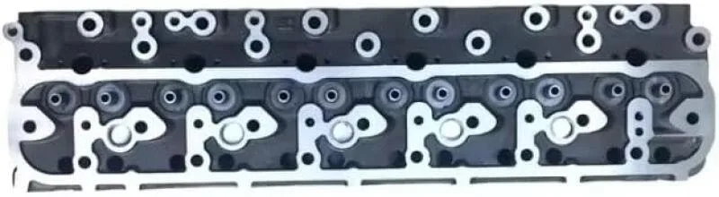 Komatsu complete cylinder head 6138121100 Komatsu S6D110-1 SA6D110-1 engine cylinder head with valves China manufacturer factory price Komatsu complete cylinder head 6138121100 Komatsu S6D110-1 SA6D110-1 engine cylinder head with valves China manufacturer factory price